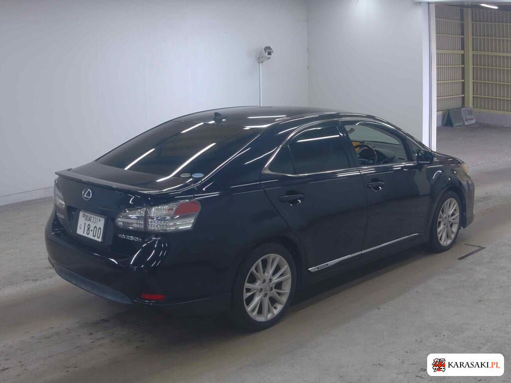 Lexus HS 2010 z aukcji japońskiej