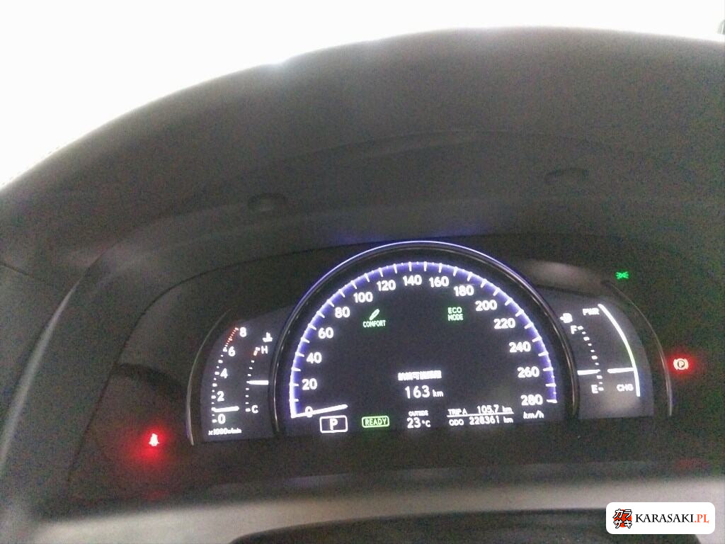 Lexus LS 2009 z aukcji japońskiej