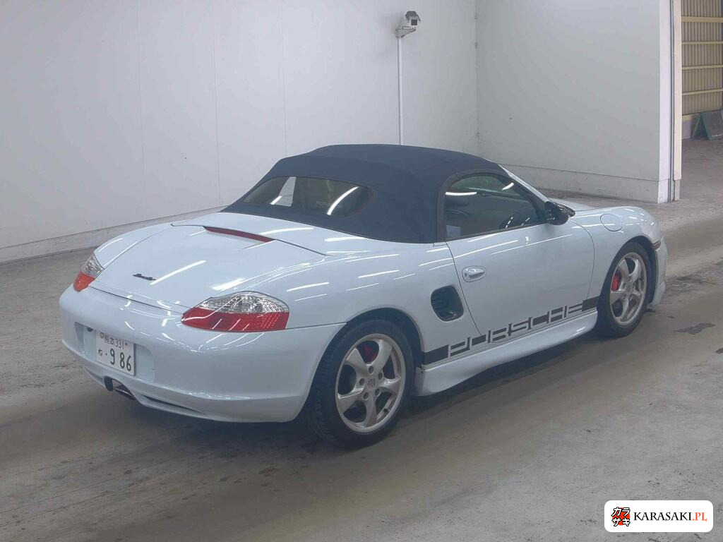 Porsche Boxster 1997 z aukcji japońskiej