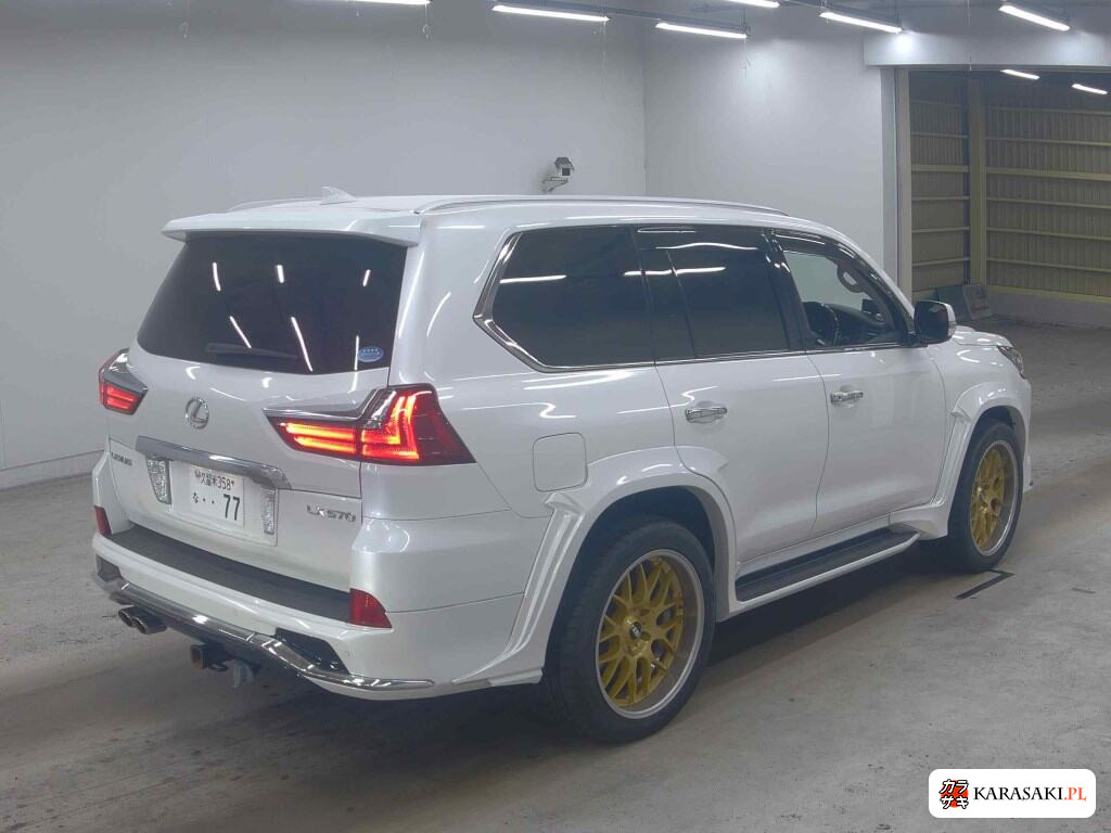 Lexus LX 2015 z aukcji japońskiej