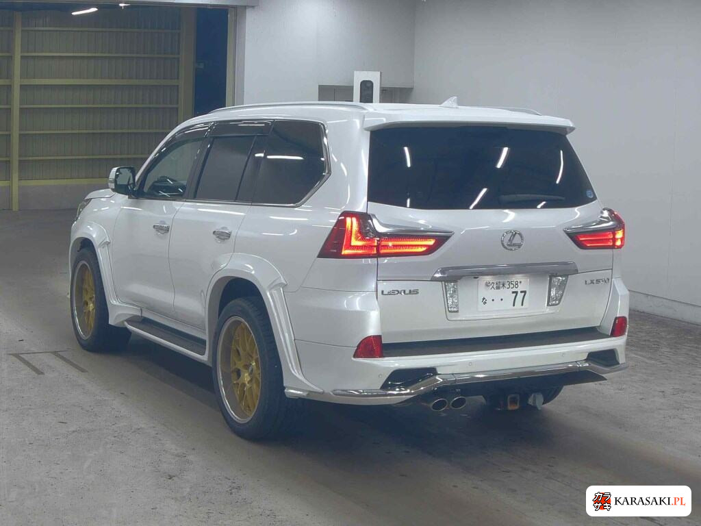 Lexus LX 2015 z aukcji japońskiej
