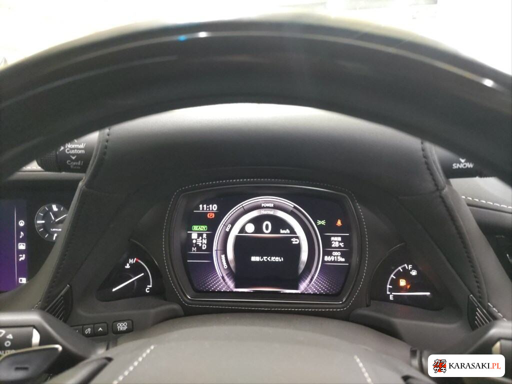 Lexus LS 2019 z aukcji japońskiej