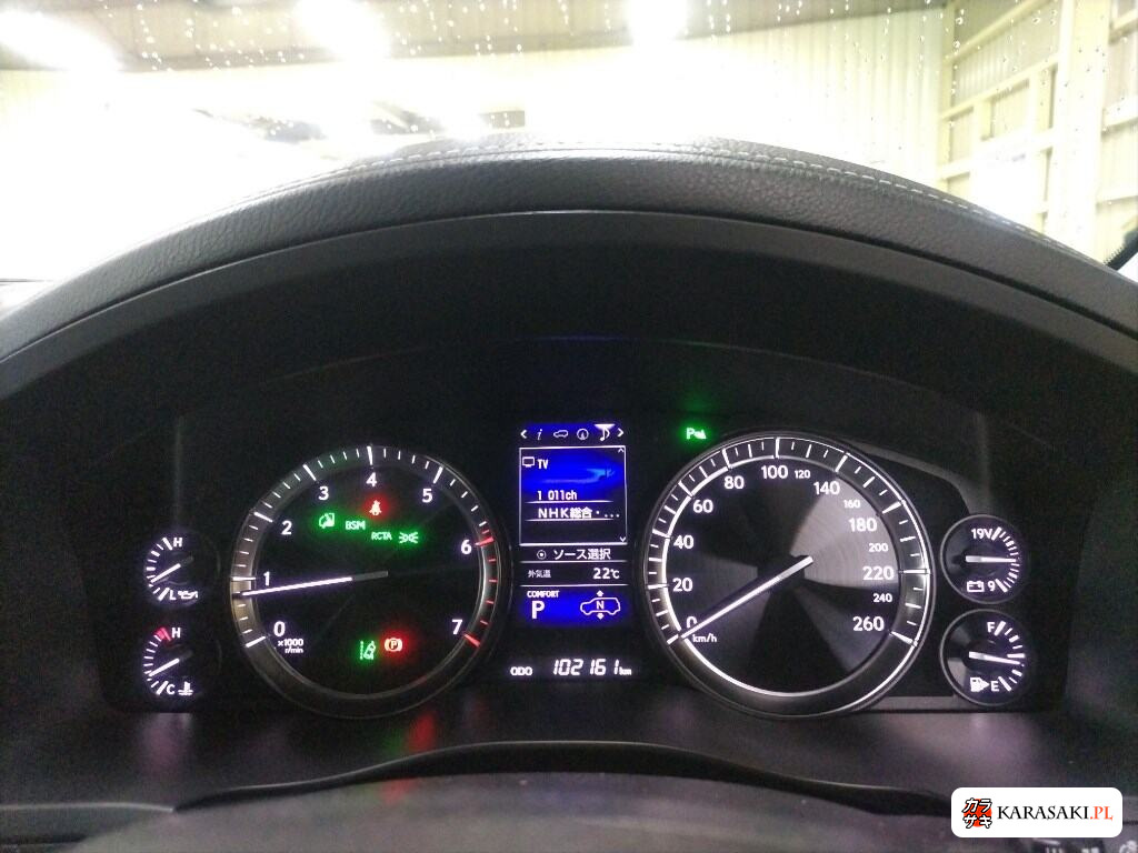 Lexus LX 2017 z aukcji japońskiej