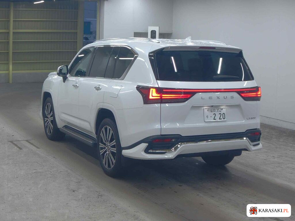 Lexus LX 2023 z aukcji japońskiej