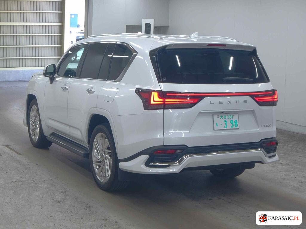Lexus LX 2022 z aukcji japońskiej