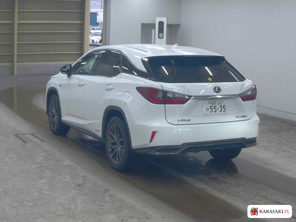 Lexus RX 2016 z aukcji japońskiej