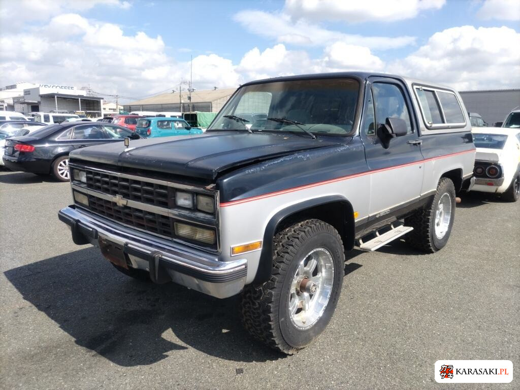 Chevrolet Blazer 1992 z aukcji japońskiej