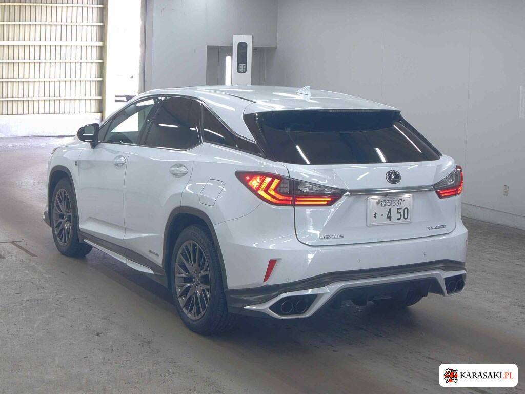 Lexus RX 2018 z aukcji japońskiej
