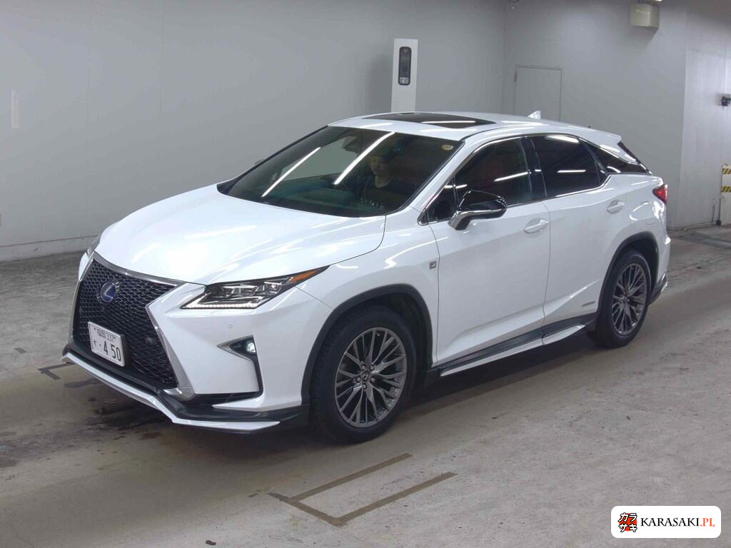 Lexus RX 2018 z aukcji japońskiej