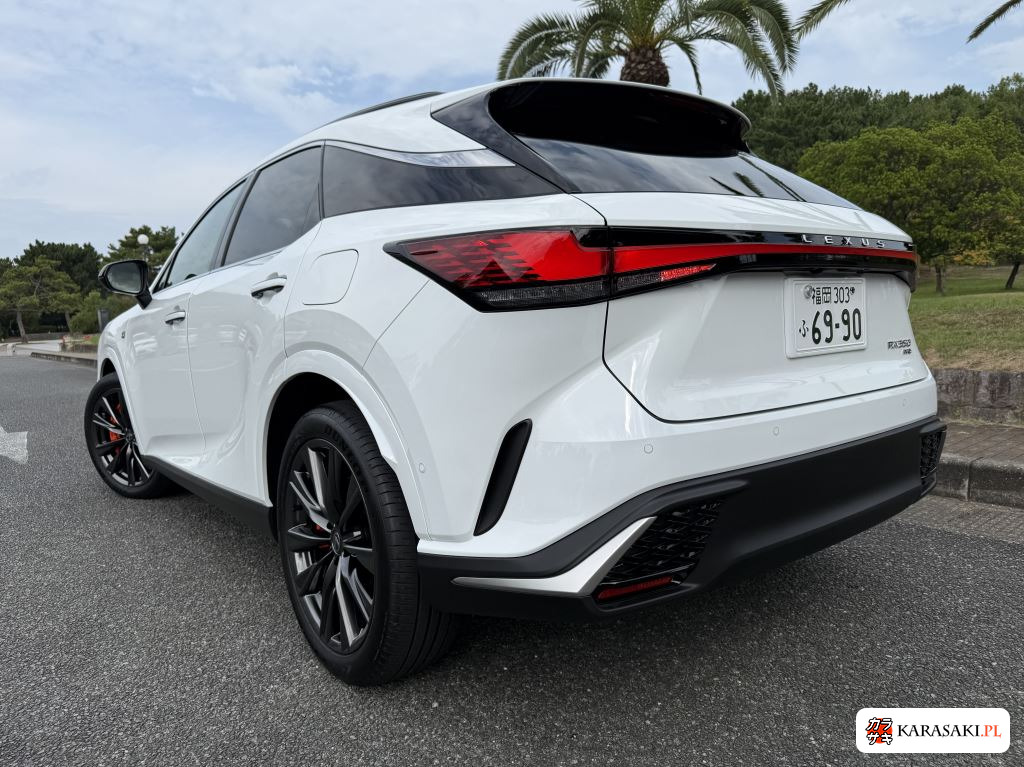 Lexus RX 2025 z aukcji japońskiej