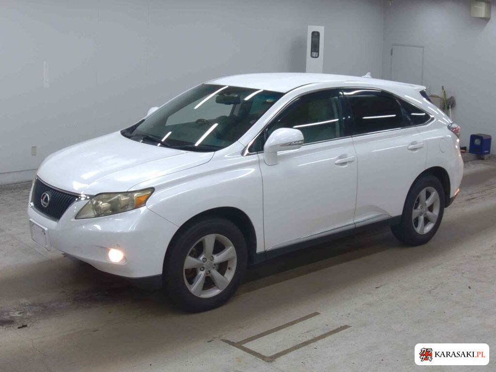 Lexus RX 2011 z aukcji japońskiej