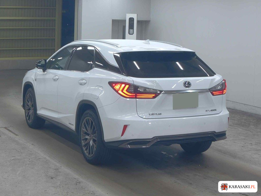 Lexus RX 2016 z aukcji japońskiej