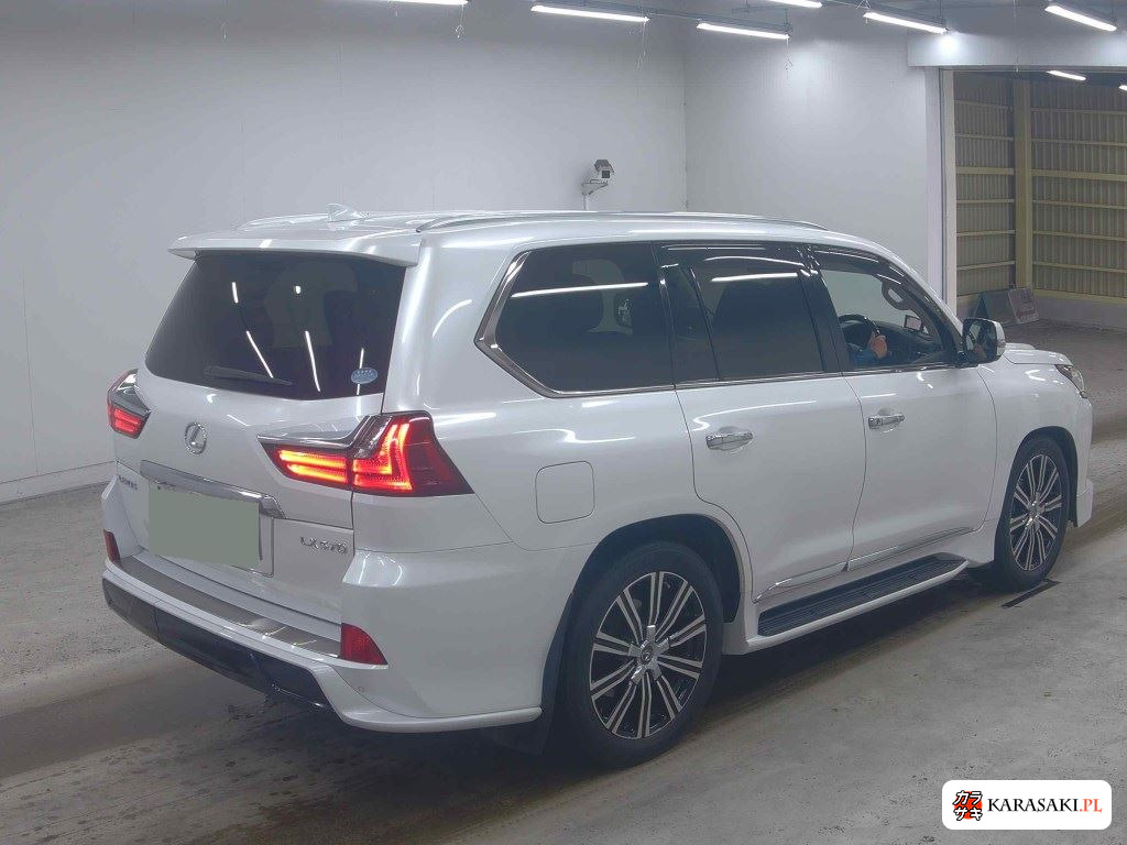 Lexus LX 2019 z aukcji japońskiej