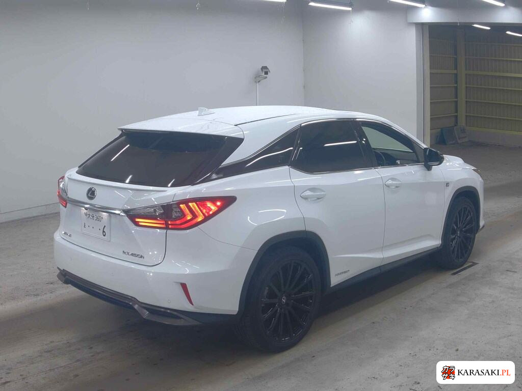 Lexus RX 2018 z aukcji japońskiej