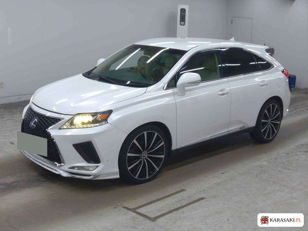 Lexus RX 2012 z aukcji japońskiej