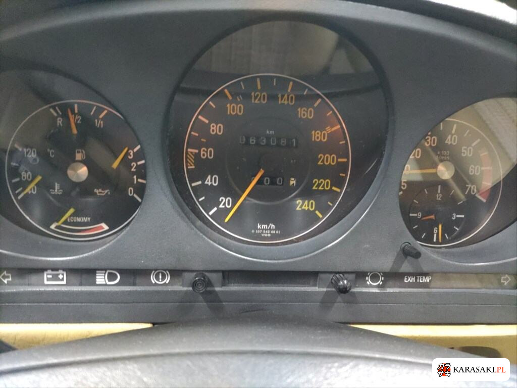Mercedes-Benz SL 1982 z aukcji japońskiej