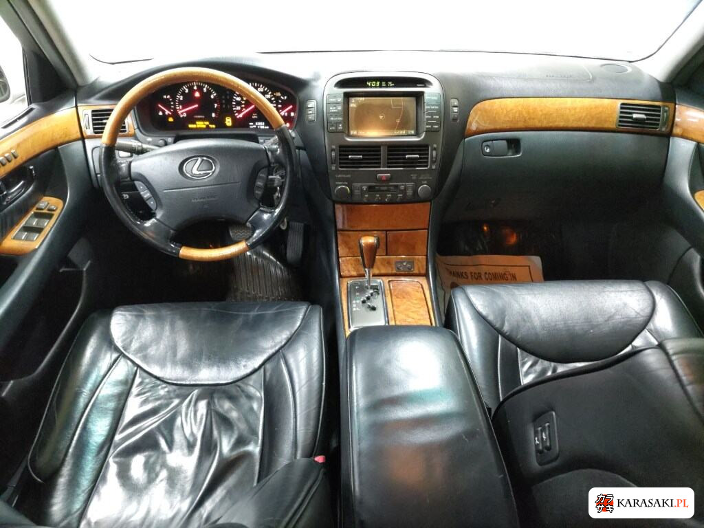 Toyota Celsior 2001 z aukcji japońskiej
