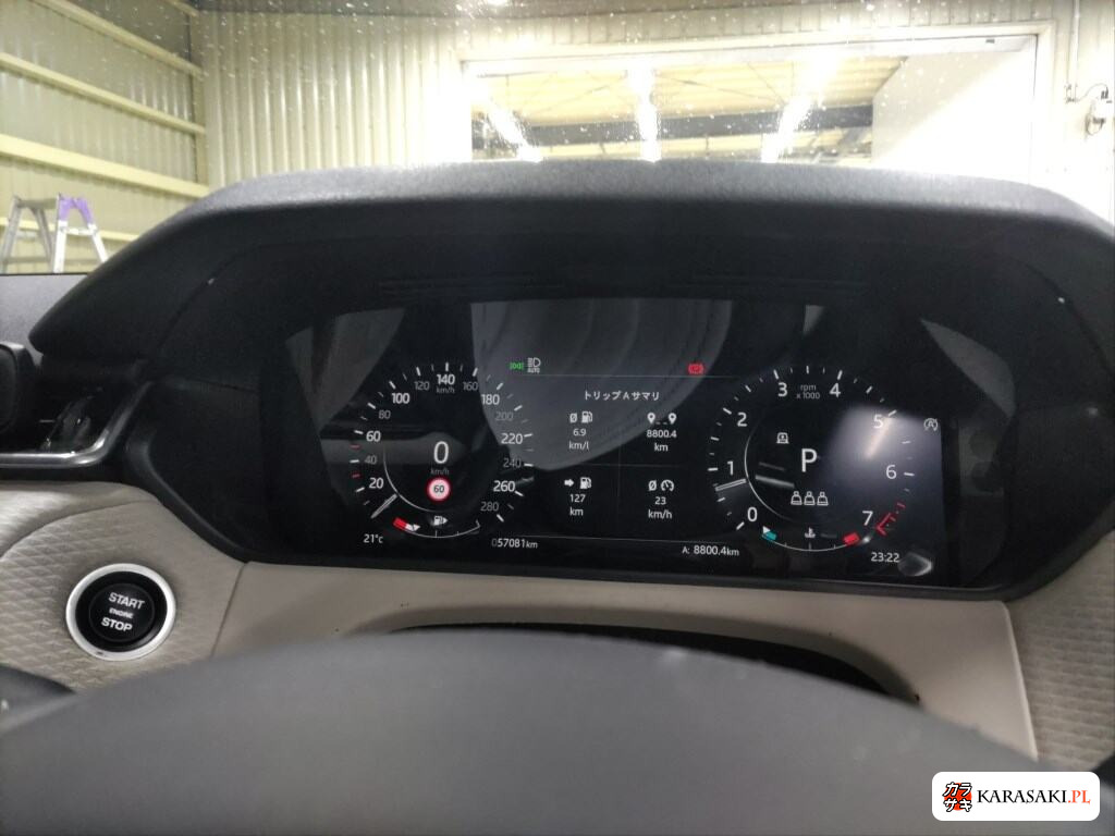 Land Rover Range Rover Velar 2022 z aukcji japońskiej