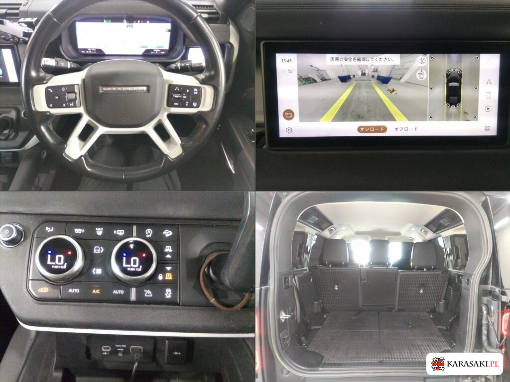 Land Rover Defender 2020 z aukcji japońskiej