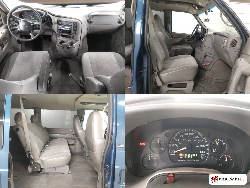 Chevrolet Astro 2002 z aukcji japońskiej