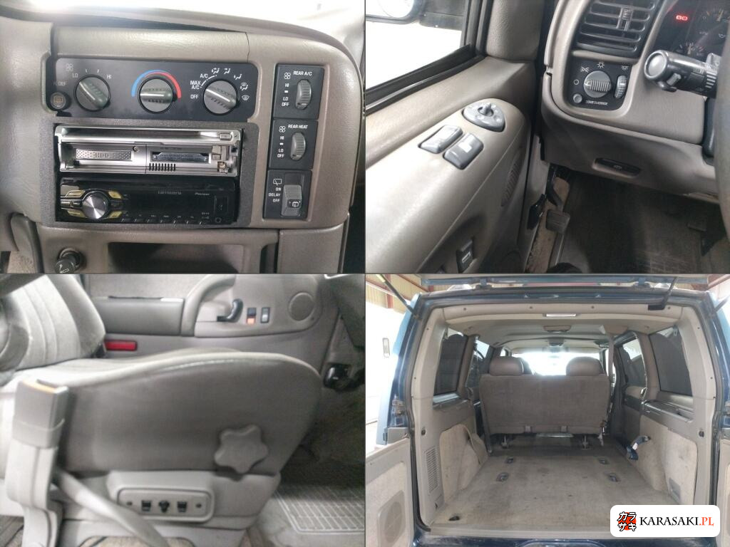 Chevrolet Astro 2002 z aukcji japońskiej