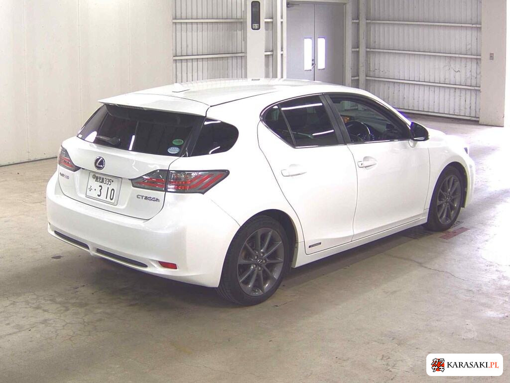 Lexus CT 2012 z aukcji japońskiej
