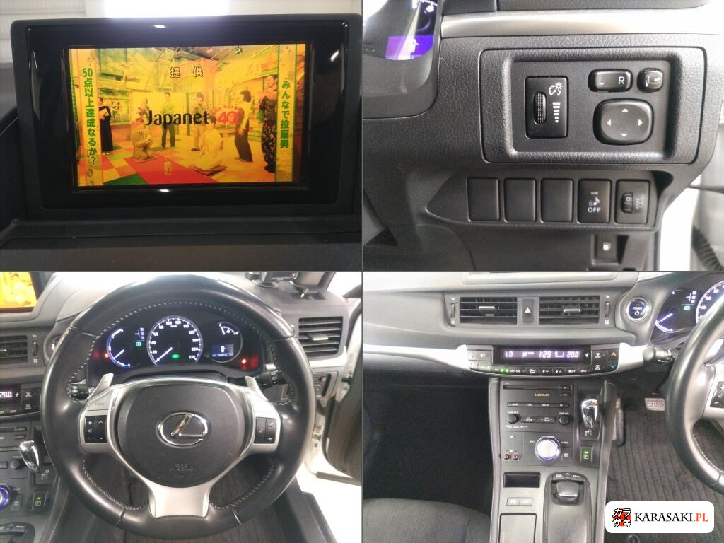 Lexus CT 2012 z aukcji japońskiej