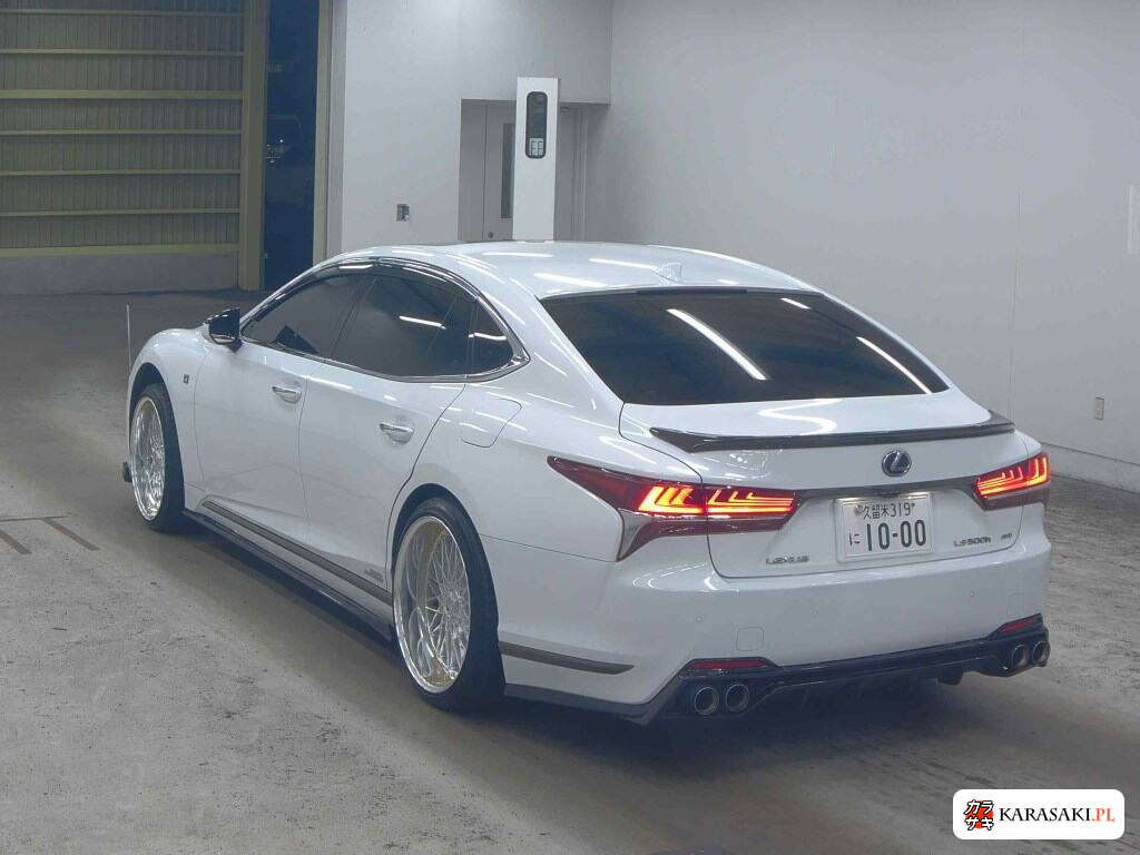 Lexus LS 2018 z aukcji japońskiej