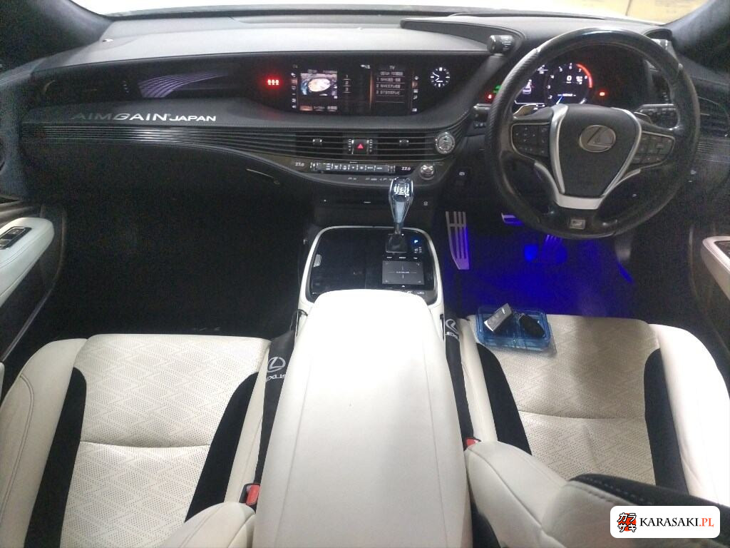 Lexus LS 2018 z aukcji japońskiej
