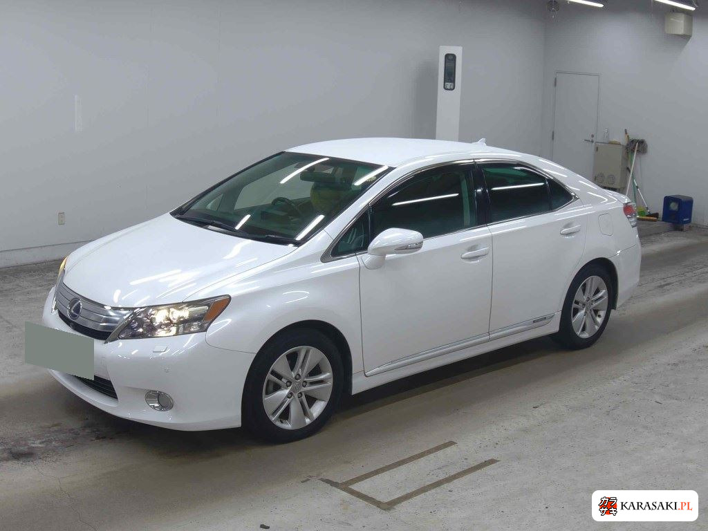 Lexus HS 2010 z aukcji japońskiej