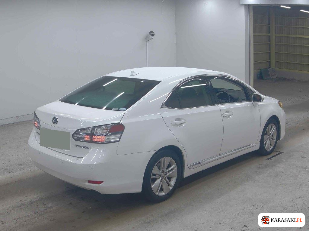 Lexus HS 2010 z aukcji japońskiej