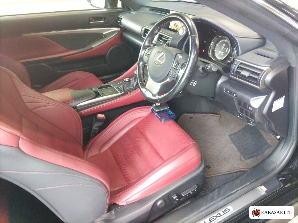 Lexus RC 2018 z aukcji japońskiej