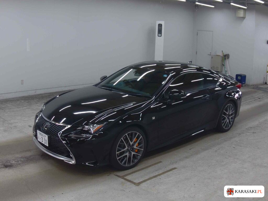 Lexus RC 2018 z aukcji japońskiej