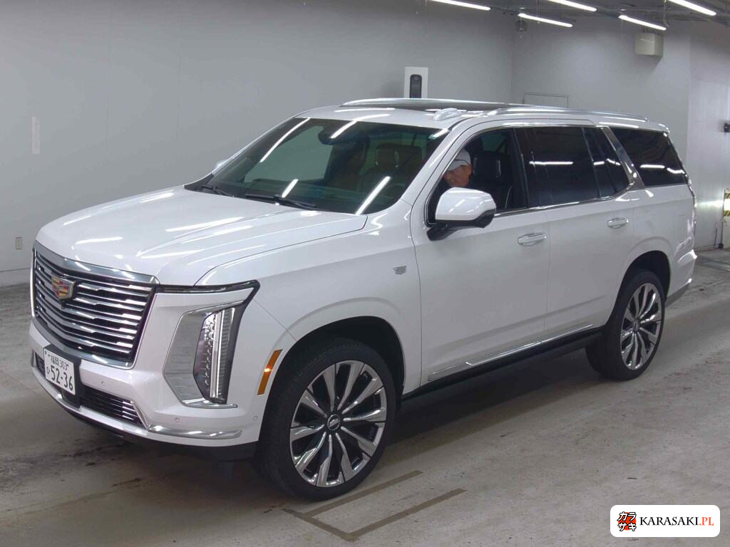 Cadillac Escalade 2025 z aukcji japońskiej