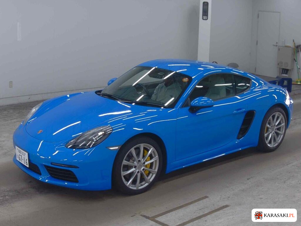 Porsche 718 Cayman 2022 z aukcji japońskiej