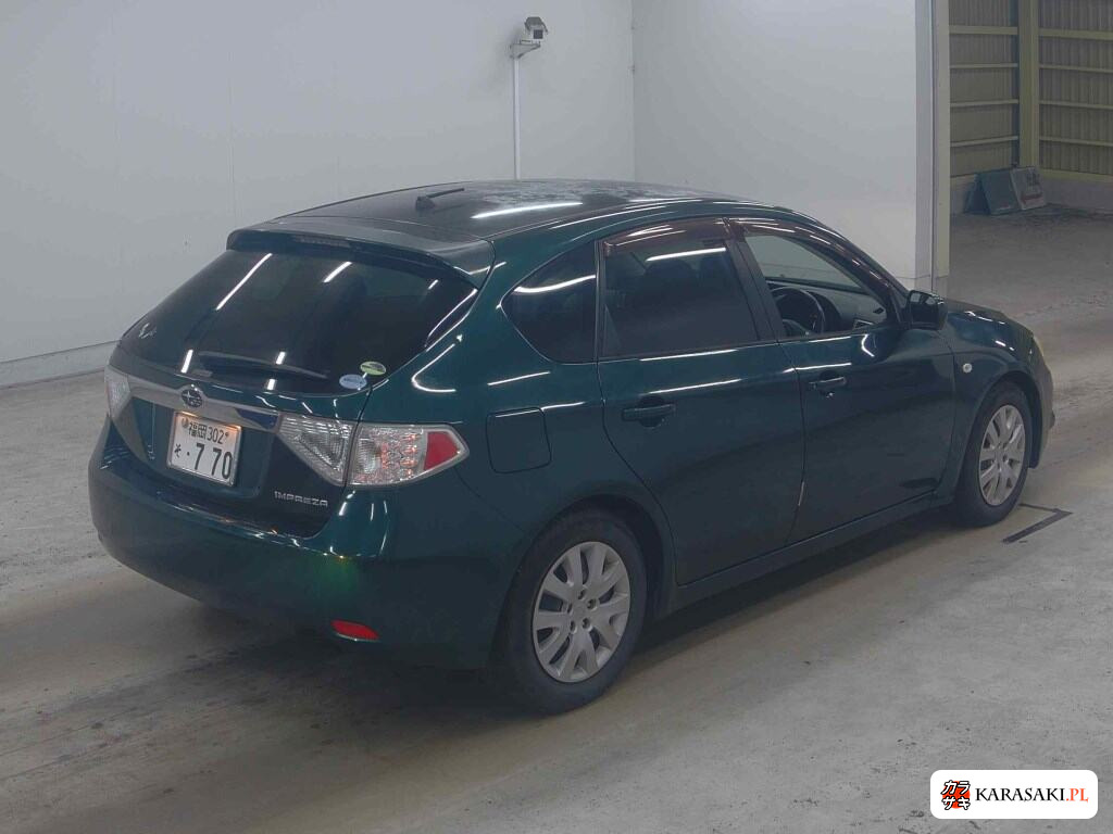 Subaru Impreza 2009 z aukcji japońskiej